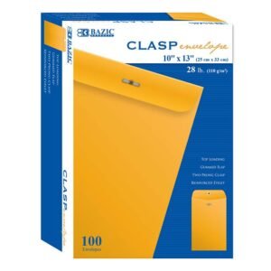 10" X 13" Clasp Envelope (100/box)