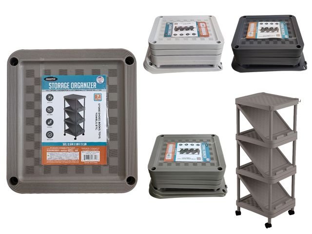 6 Wholesale 7 Tier Shoe Oranizer 32x28x80cm High Blue White Coffe