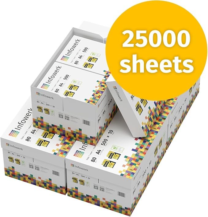 Universal A4 80gsm Copy Paper – 500 Sheets